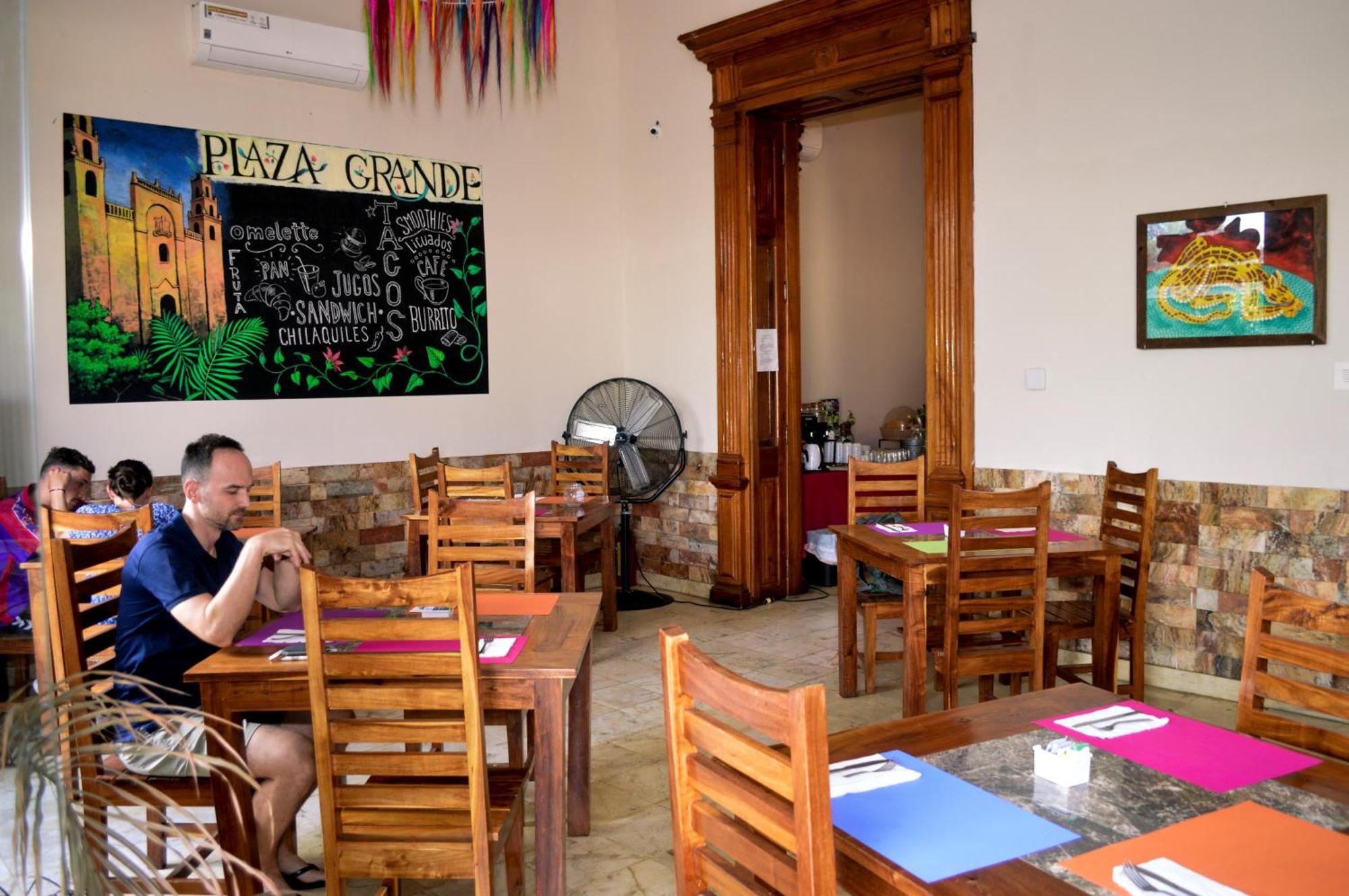 Hostal Zocalo Hotel Merida Luaran gambar