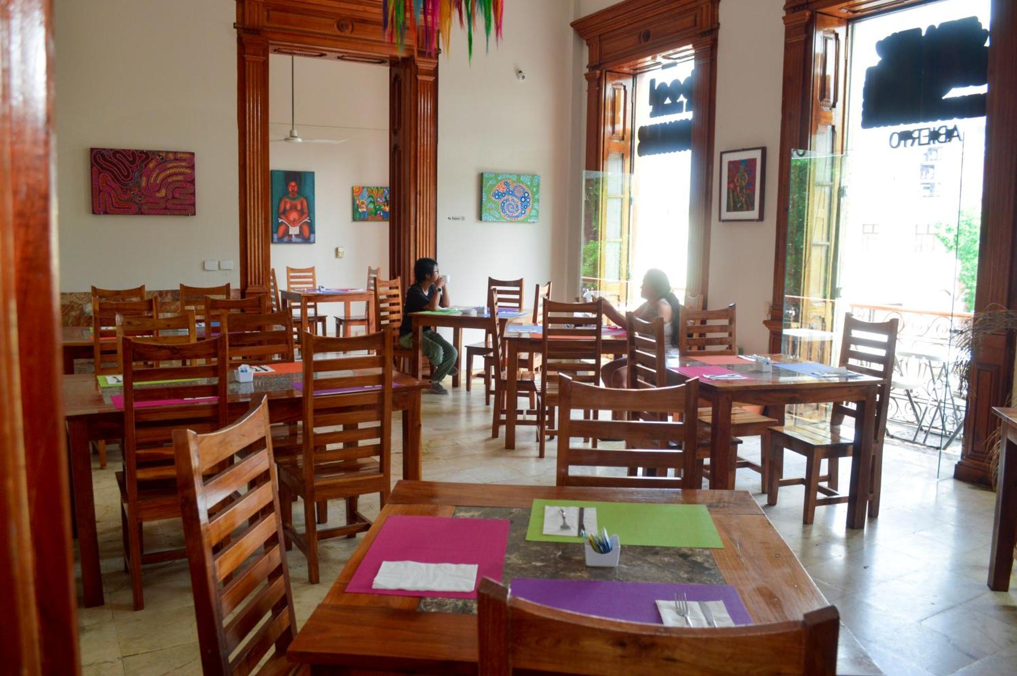 Hostal Zocalo Hotel Merida Luaran gambar